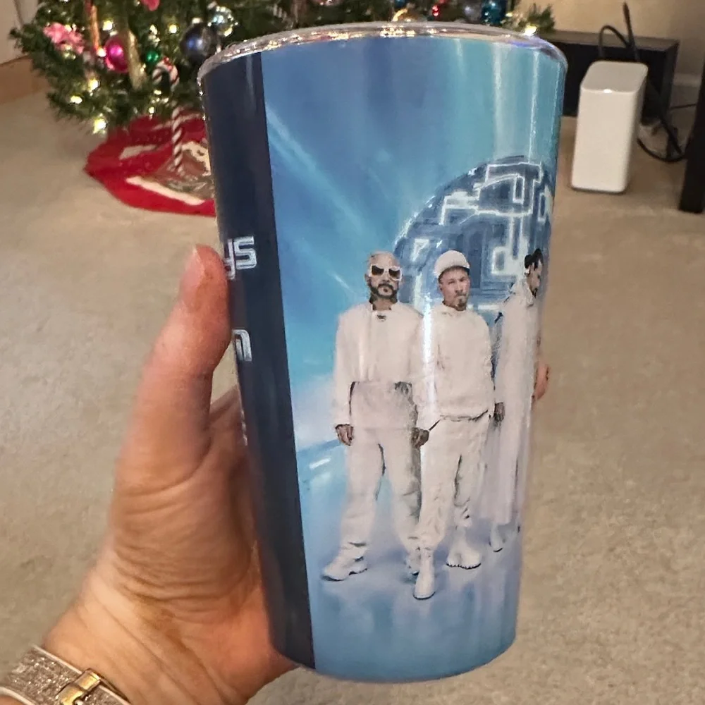 NEW Backstreet Boys Winter Into the Millennium Sphere Cup - Picture 4 of 11
